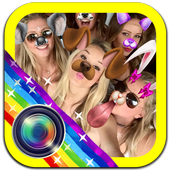 Snap Face Filter Live Cam Dog icon