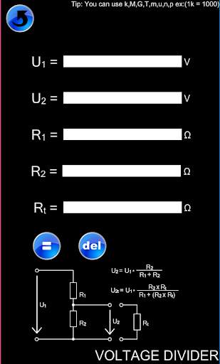 Complex Electric Calculator screenshot 3