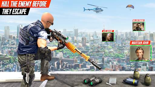 3D Sniper : City Gun Shooting screenshot 2