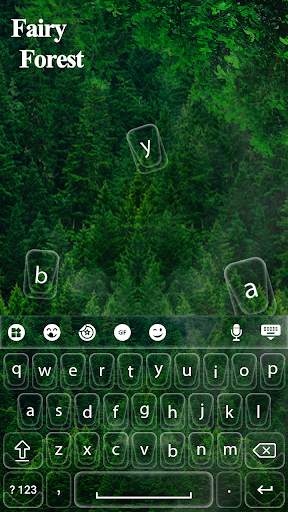 Fairy Forest keyboard Theme screenshot 4