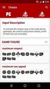 Cheats for GTA San Andreas screenshot 1