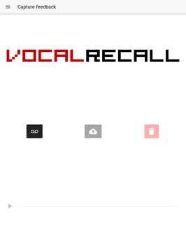 Vocal Recall скриншот 1
