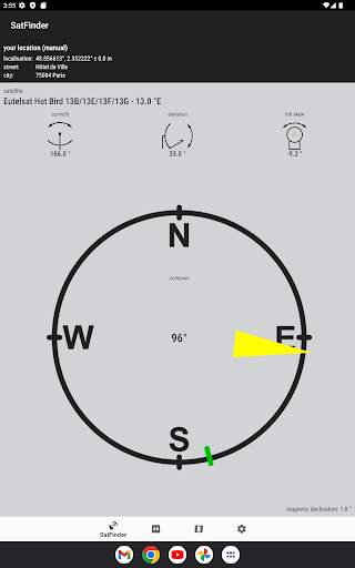 SatFinder скриншот 9