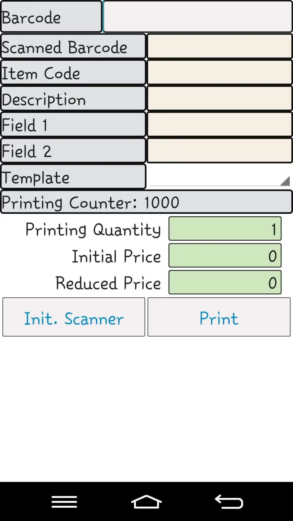 Label Printing App for Bluetooth Printers скриншот 4