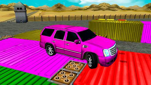 Prado Car Parking Adventure screenshot 4