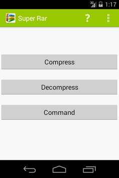Super Rar screenshot 1