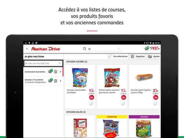 AuchanDrive - courses drive screenshot 11