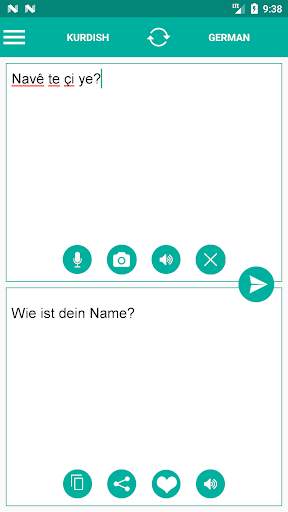 Kurdish German Translator screenshot 2