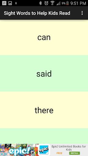 Sight Words to Help Kids Read screenshot 4