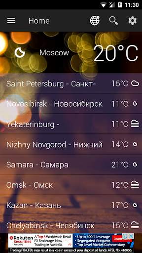 Russia Weather screenshot 1