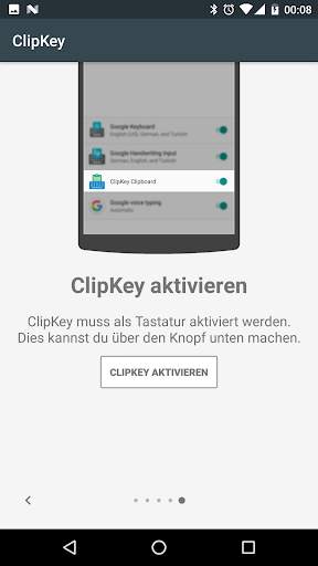 ClipKey - Zwischenablage screenshot 1