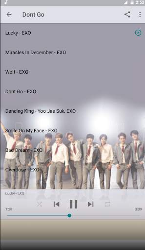 EXO Free Album Offline screenshot 2