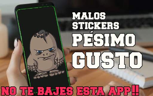 Stickers pésimos para WhatsApp screenshot 3