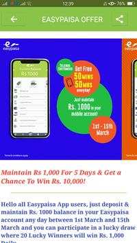 Easypaisa Daily Offers & Discounts - 2019 screenshot 4