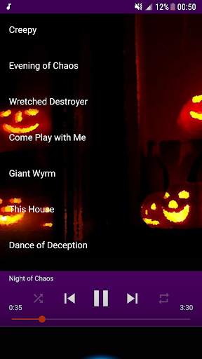 Halloween Music 🎃 - Eerie Soundtrack Player screenshot 2