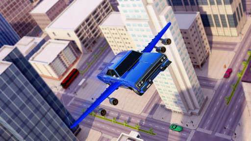 US Flying Car Driving Simulator 2019 स्क्रीनशॉट 4