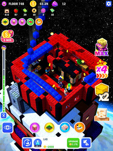 Tower Craft 3D - Game Xây Dựng screenshot 12