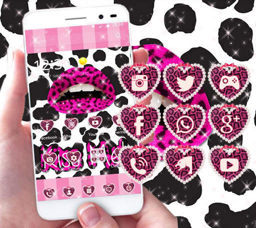 Leopard kiss love theme screenshot 1
