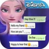 Chat With Princess Elssa - Prank icon