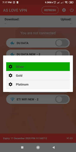 AS LOVE VPN screenshot 2