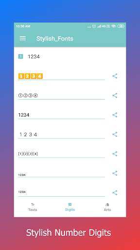 Stylish Text screenshot 3