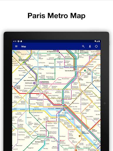 Paris Metro – official metro map and train times screenshot 14