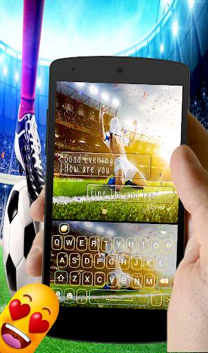 Football Keyboard Theme screenshot 1