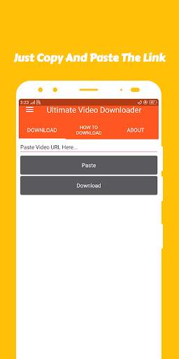 Ultimate Video Downloader -Made In India screenshot 1