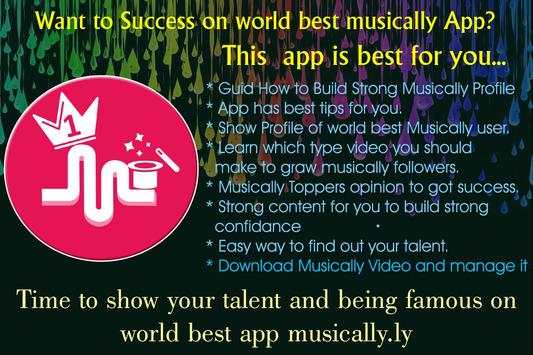 Musical.ly Tips screenshot 1