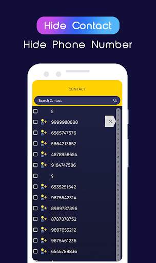 Hide contact - Hide phone numb screenshot 4