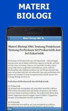 Materi Biologi SMA Lengkap Terbaru screenshot 5