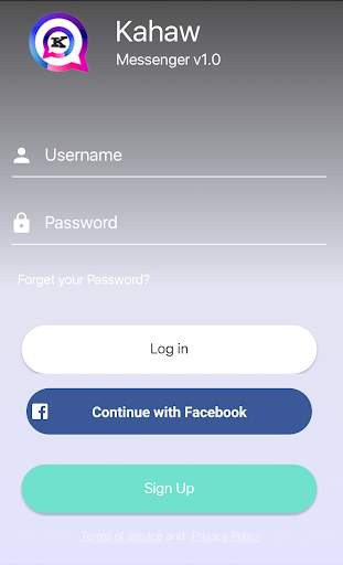 Kahaw Messenger screenshot 2