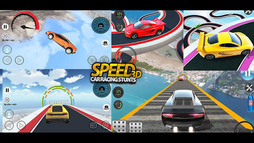 Speed Car Racing Stunts- Impossible Tracks screenshot 4