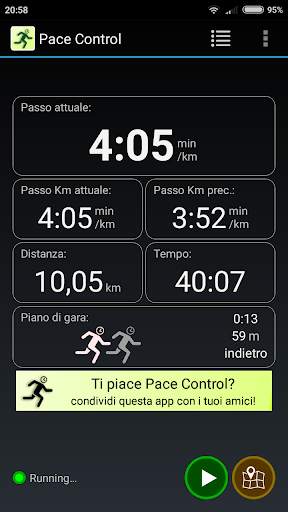 Pace Control screenshot 1
