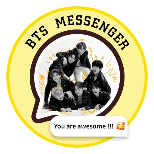 BTS Messenger - Chat with BTS Joke أيقونة