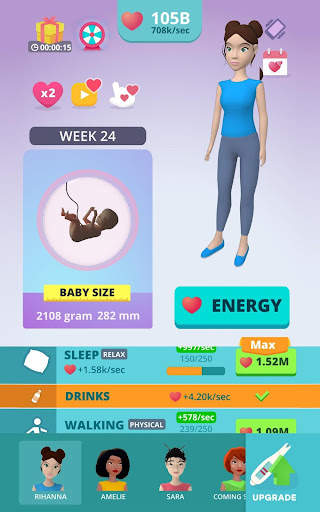 Baby & Mom 3D - Pregnancy Sim screenshot 9