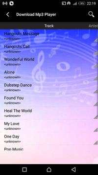 Download Mp3 Player screenshot 1