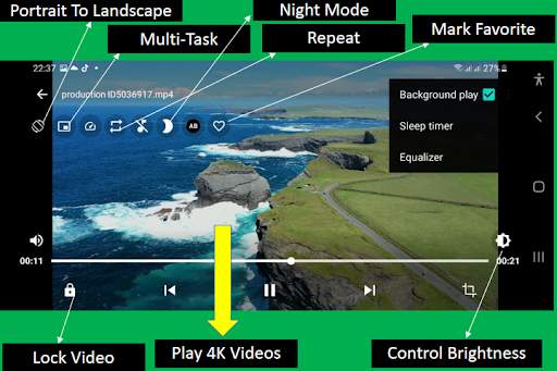 Mk  Player screenshot 1