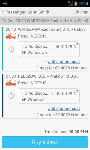 e-podroznik.pl screenshot 6