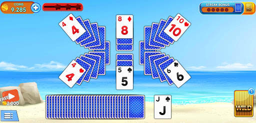 Solitaire Tripeaks - Endless Summer screenshot 1
