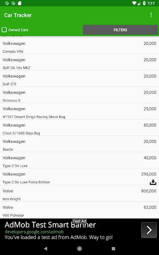 Car Tracker for Forza Horizon 4 स्क्रीनशॉट 4