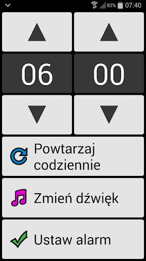 BIG Alarm screenshot 2
