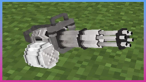 Minigun Mod for Minecraft PE screenshot 1
