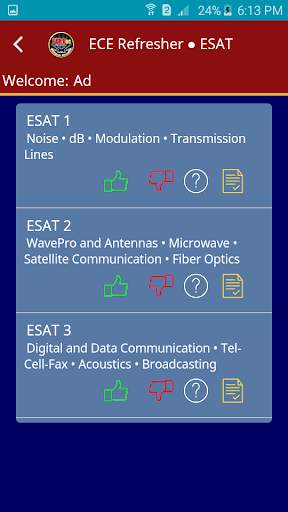 Refresher ESAT (QUEX) screenshot 2