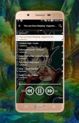 Gon Freecss Mp3 Player screenshot 4