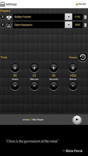 Blitz Chess Clock Free screenshot 9