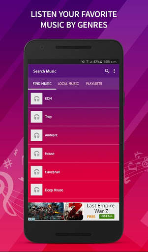 Download Mp3 Music - Free Tube Music Mp3 Player screenshot 4
