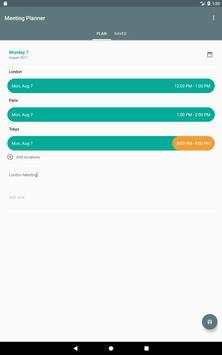 Meeting Planner 6 تصوير الشاشة