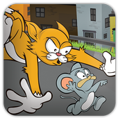 Crazy Kitty Cat : Run and Gun icon