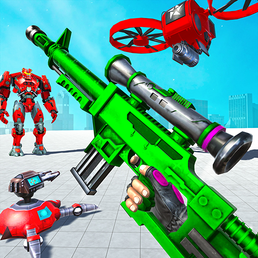 Robot Gun Shooting Games War आइकन